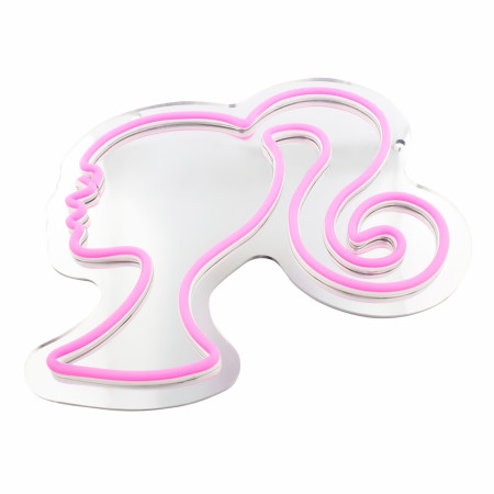 Barbie Silhouette LED Light with Mirror